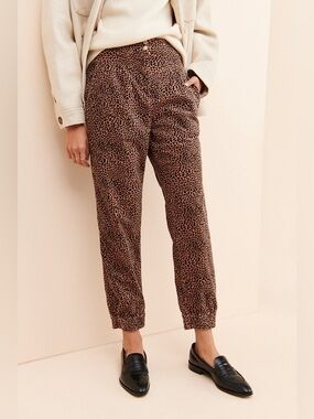 Anthropologie Kalea Corduroy Trouser Joggers Size Small